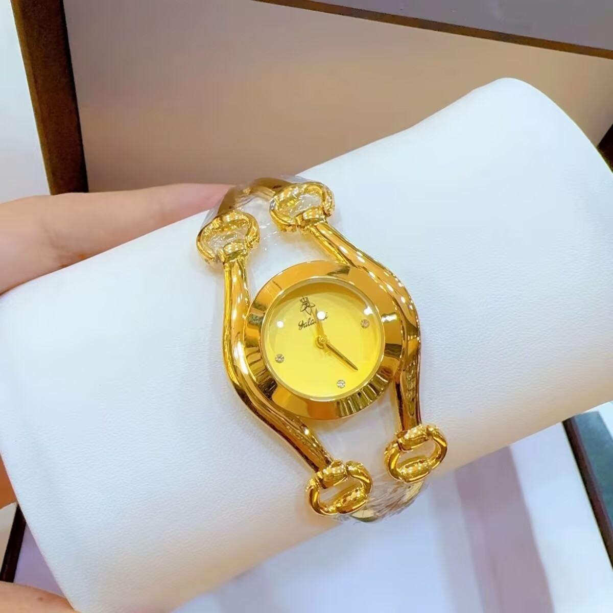 Jewelry Watches Gold - ساعة فرنسية جديدة مطلية بالذهب عيار