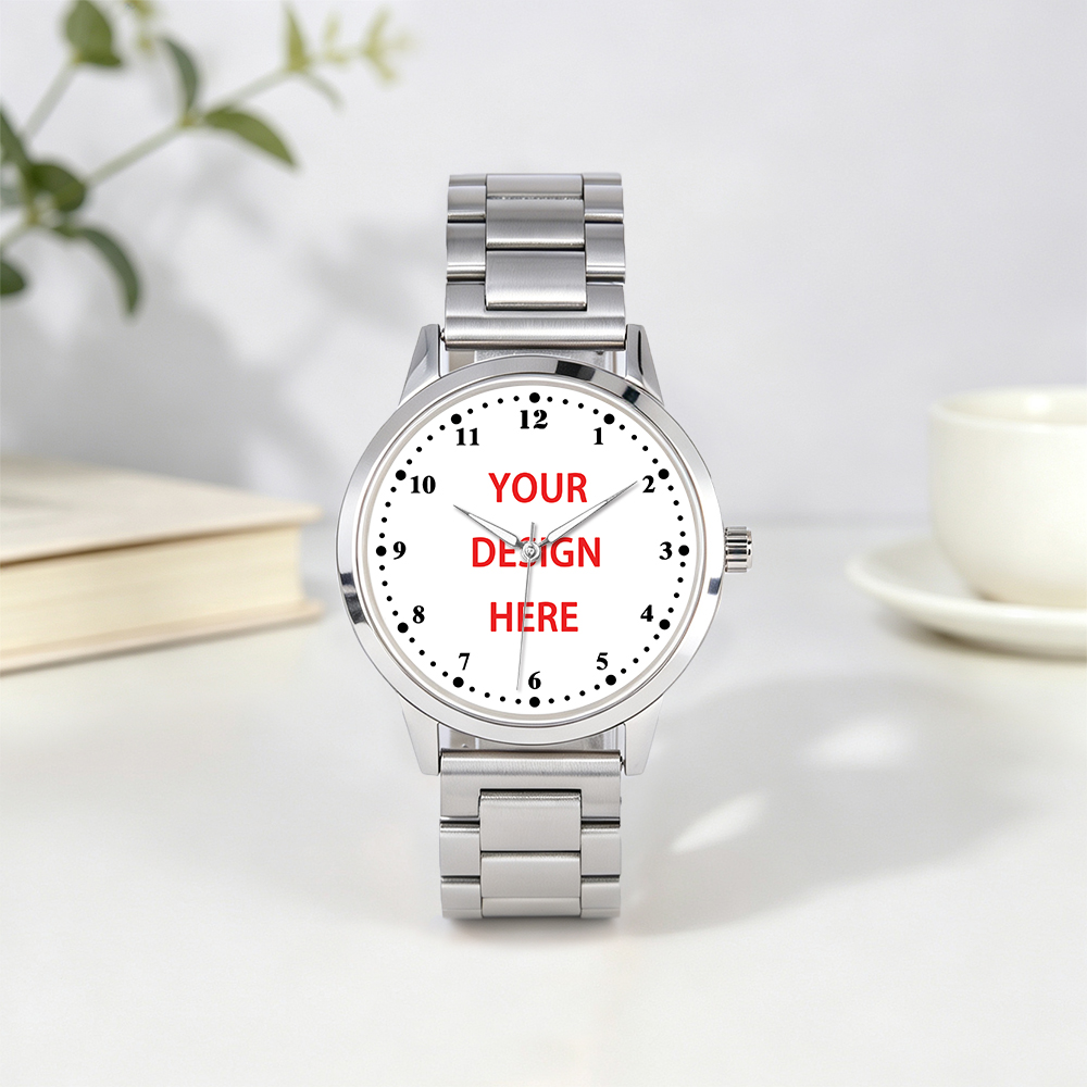 Mens Mechanical Watch - ساعة مقاومة للماء حتى 3ATM بعلبة