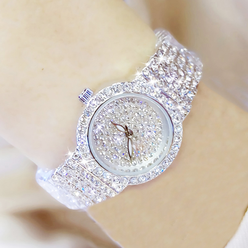 ساعة نسائية من ماركات فاخرة شه - مراجعة Jewelry Watches Gold وسعره