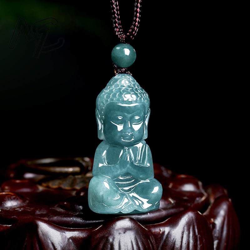 قلادة بوذا الطفل من اليشم الطب - مراجعة Jewelry & Watches Store وسعره