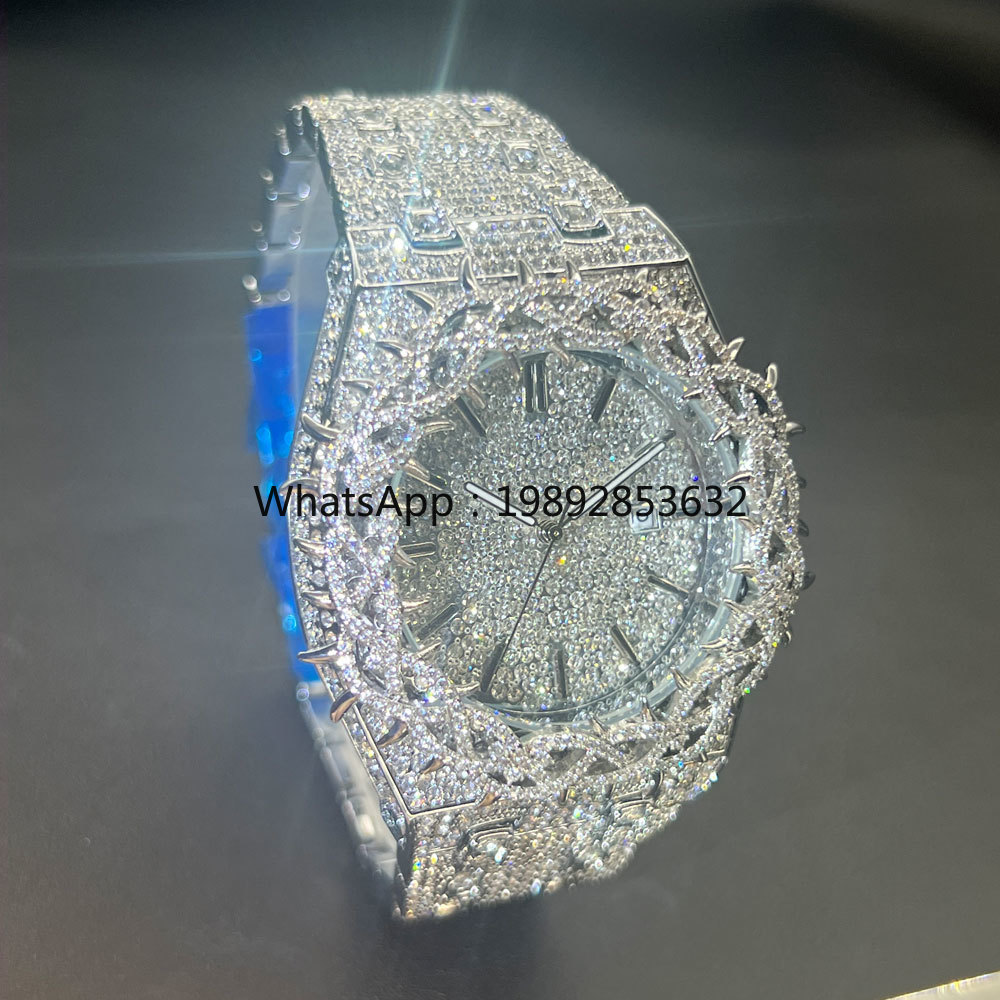 ساعات MISSFOX الأنيقة المرصعة  - مراجعة Jewelry Watches For Men وسعره