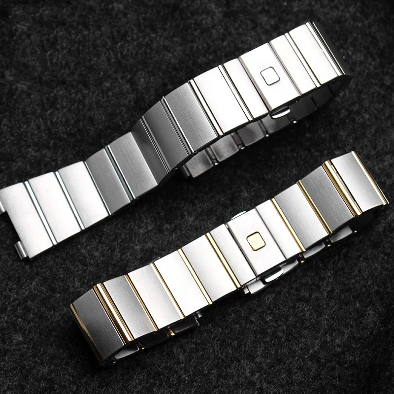 سوار من الفولاذ المقاوم للصدأ  - مراجعة Omega Watch Constellation وسعره