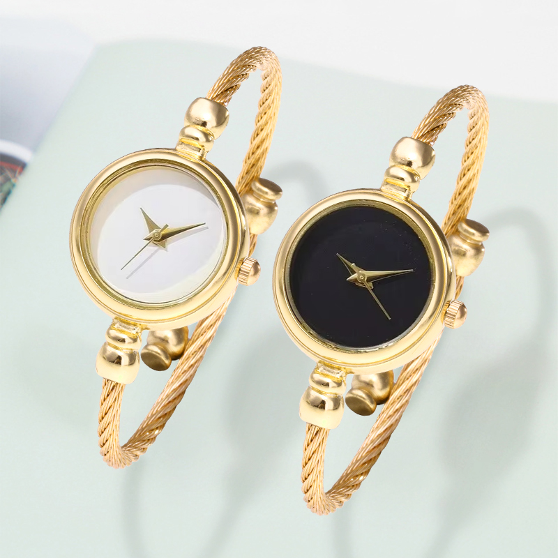 ساعة يد نسائية كلاسيكية صغيرة  - مراجعة Jewelry Watches Gold وسعره