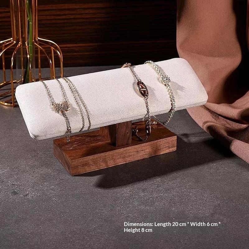 رف عرض مجوهرات من خشب الجوز ال - مراجعة Jewelry And Watches Exhibition وسعره