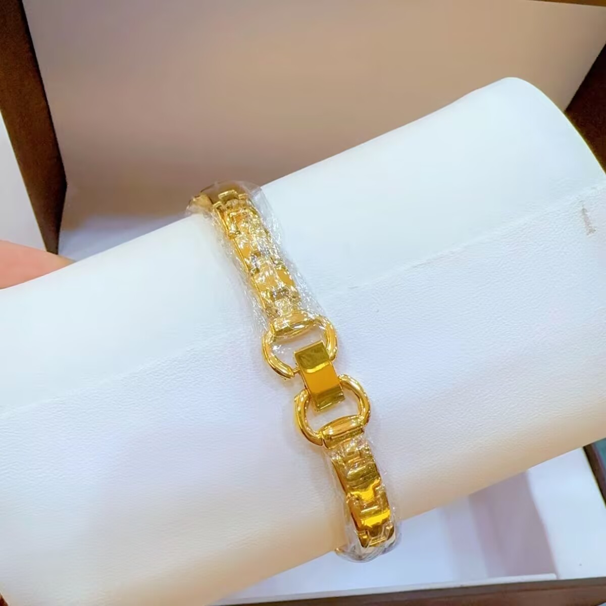 ساعة فرنسية جديدة مطلية بالذهب - مراجعة Jewelry Watches Gold وسعره