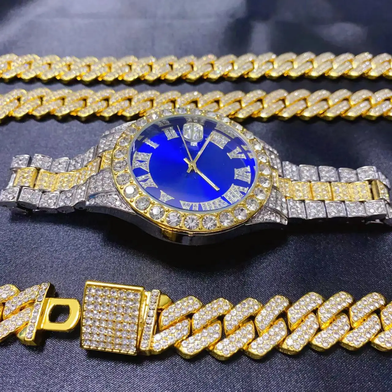 طقم مجوهرات رجالي 3 قطع: ساعة  - مراجعة Icebox Jewelry Watches وسعره
