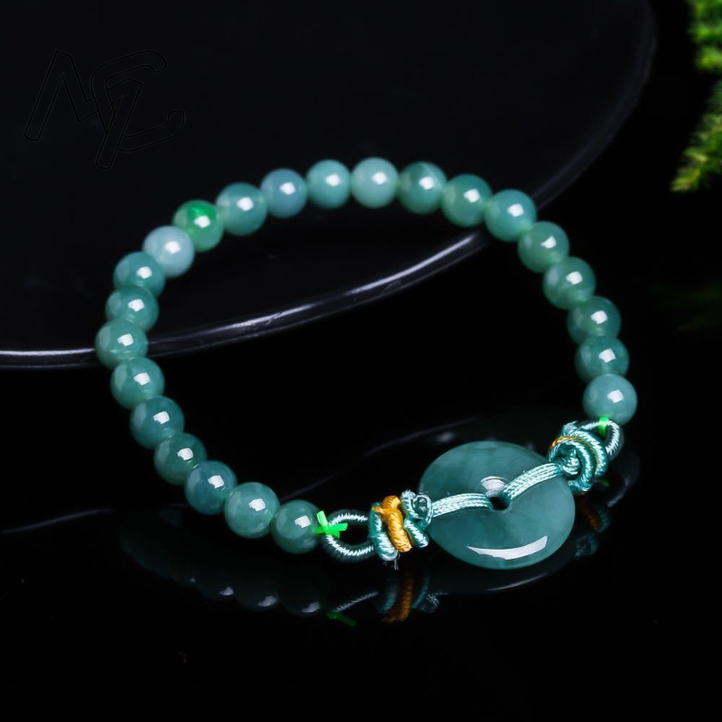 سوار خرز من الزمرد الطبيعي الأ - مراجعة Jewelry & Watches Store وسعره