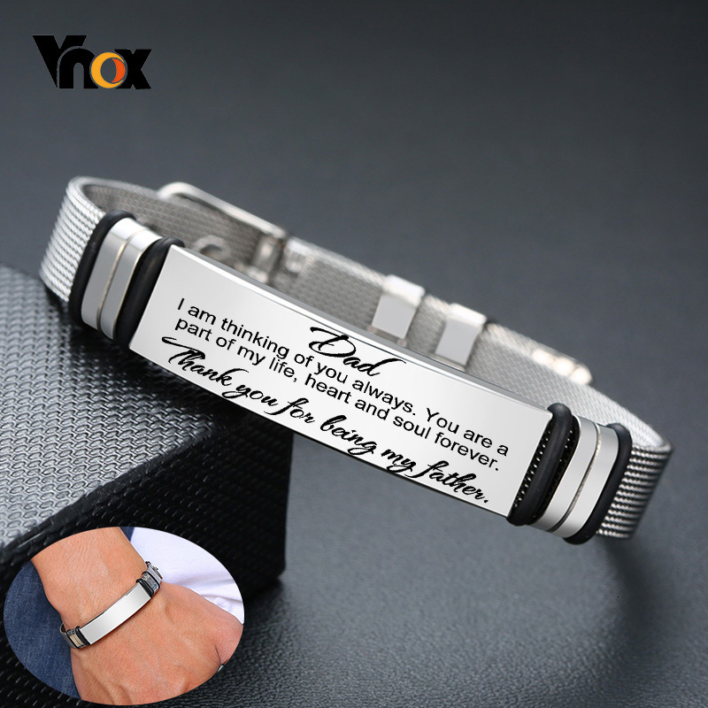 أساور Vnox للرجال من الفولاذ ا - مراجعة Jewelry Watches For Men وسعره