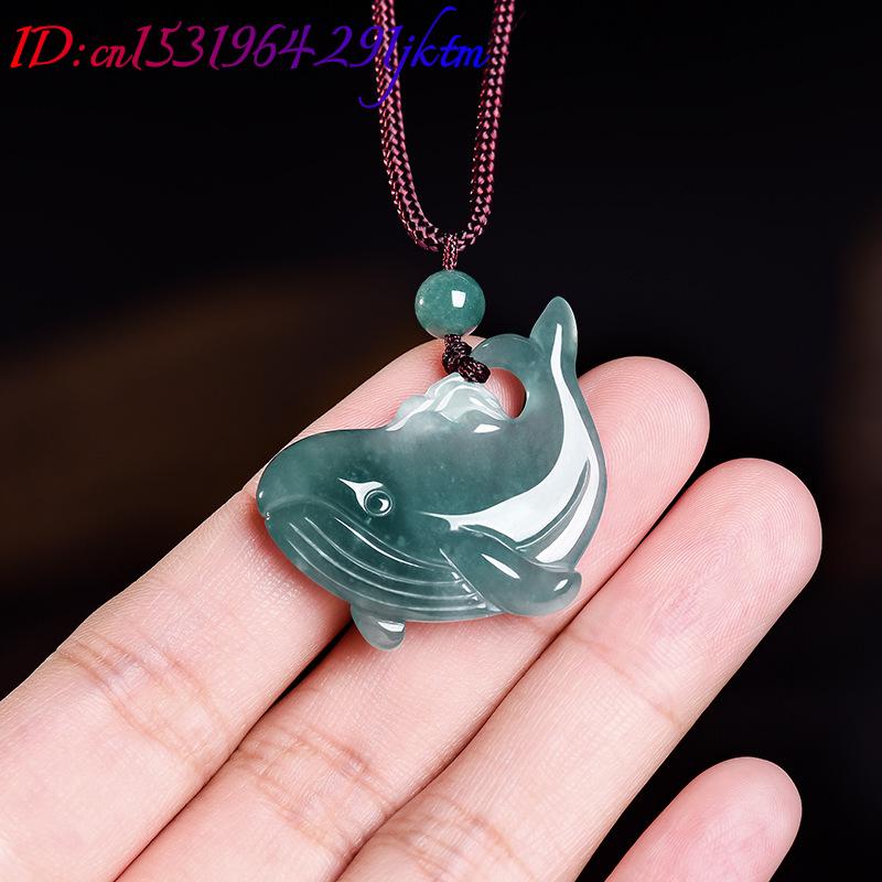 قلادة حجر اليشم البورمي الطبيع - مراجعة Jewelry & Watches Store وسعره