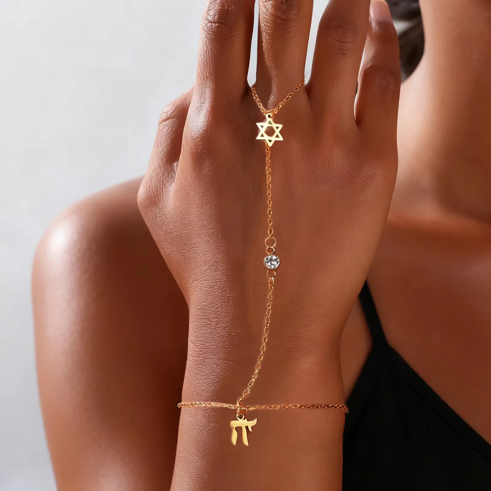 سوار إصبع نجمة داود اليهودية ب - مراجعة Jewelry & Watches Store وسعره