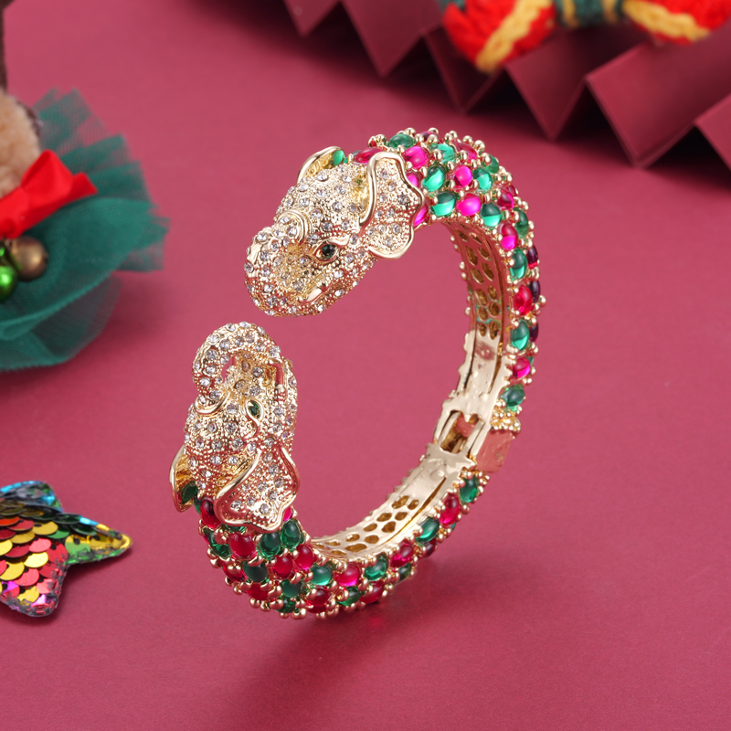 أساور سالي براديس ملونة برأسين - مراجعة Paradise Jewelry & Watches Llc Photos وسعره