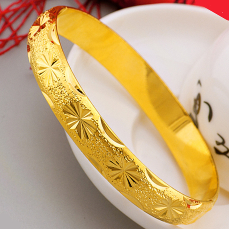 UMQ سوار ذهبي 999 لون ذهبي كام - مراجعة Rose Gold Bracelet وسعره