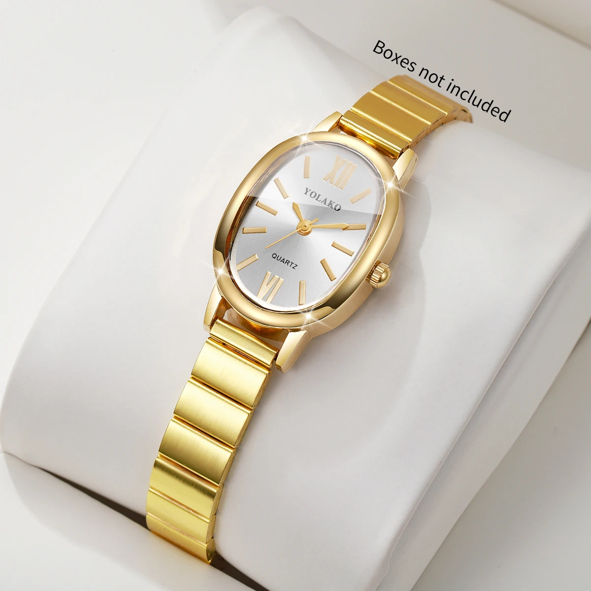 ساعة يد نسائية كوارتز بتصميم غ - مراجعة Jewelry Watches Gold وسعره