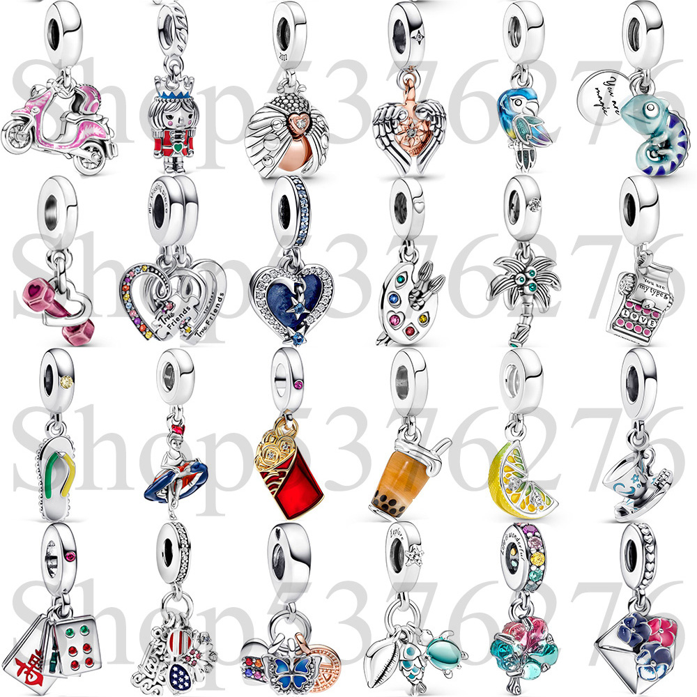خرزة فضة عيار 925 على شكل ظرف، - مراجعة Paradise Jewelry & Watches Llc Photos وسعره