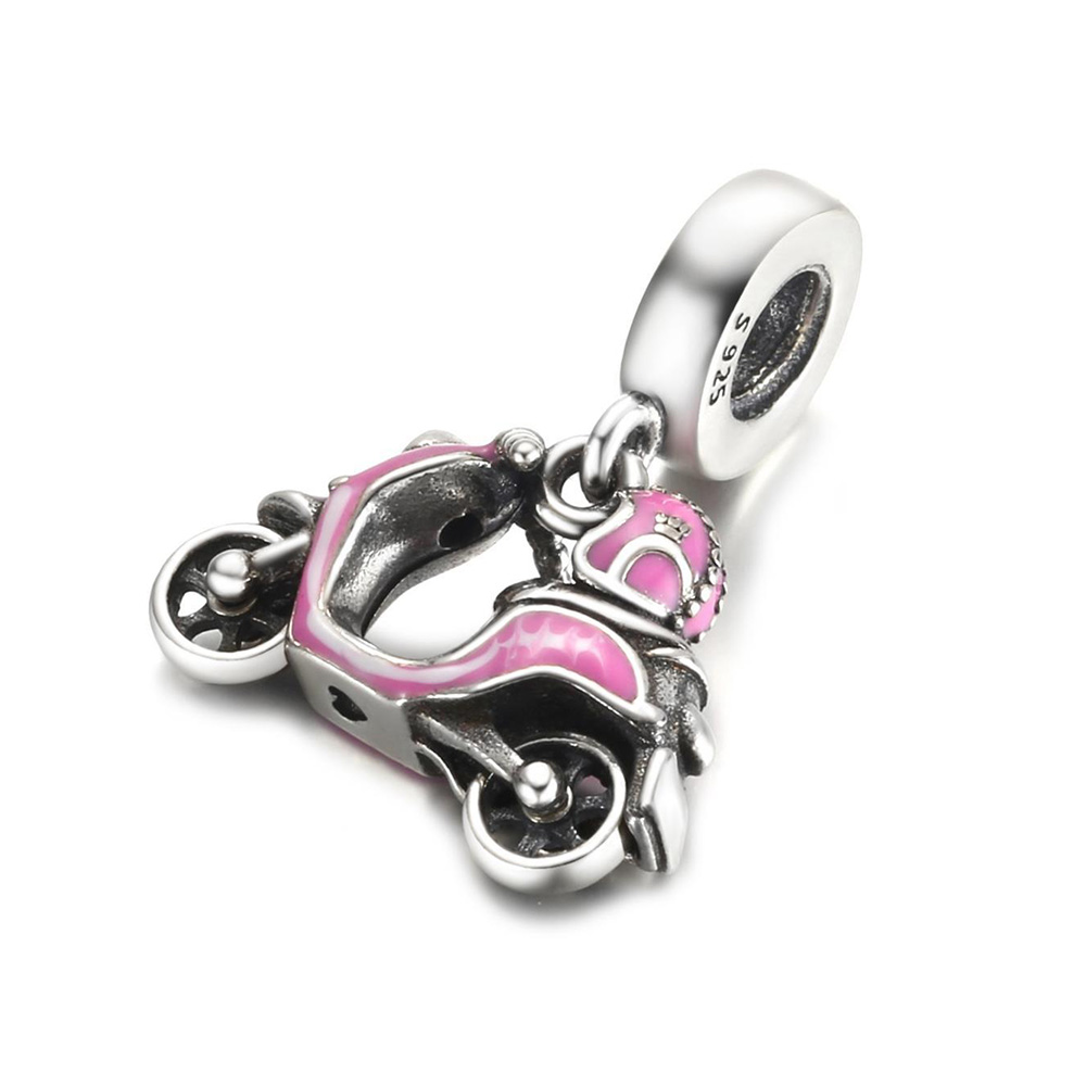 خرزة فضة عيار 925 على شكل ظرف، - مراجعة Paradise Jewelry & Watches Llc Photos وسعره