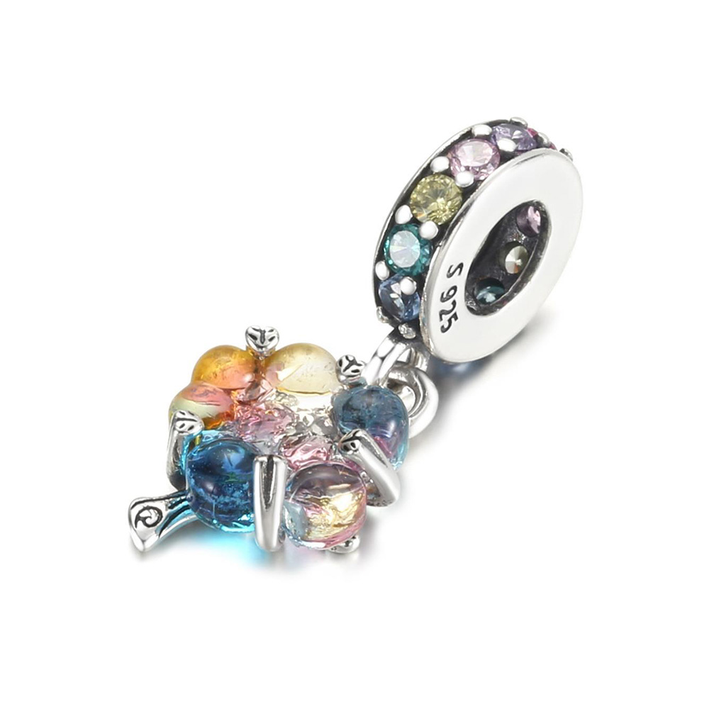 خرزة فضة عيار 925 على شكل ظرف، - مراجعة Paradise Jewelry & Watches Llc Photos وسعره