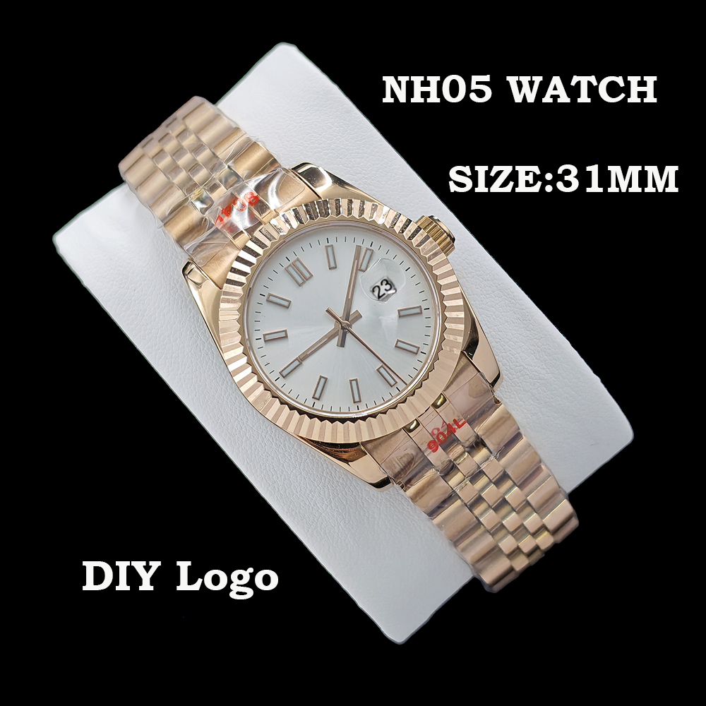 ساعة جديدة 31 ملم NH05 للسيدات - مراجعة Rose Gold Bracelet وسعره