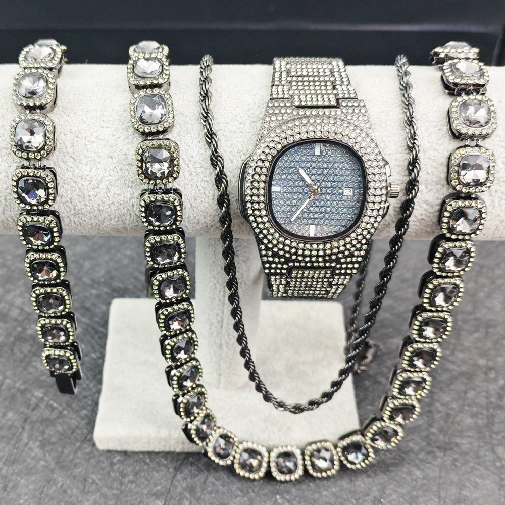 Purco ساعة سوداء للتنس سلسلة ا - مراجعة Icebox Jewelry Watches وسعره