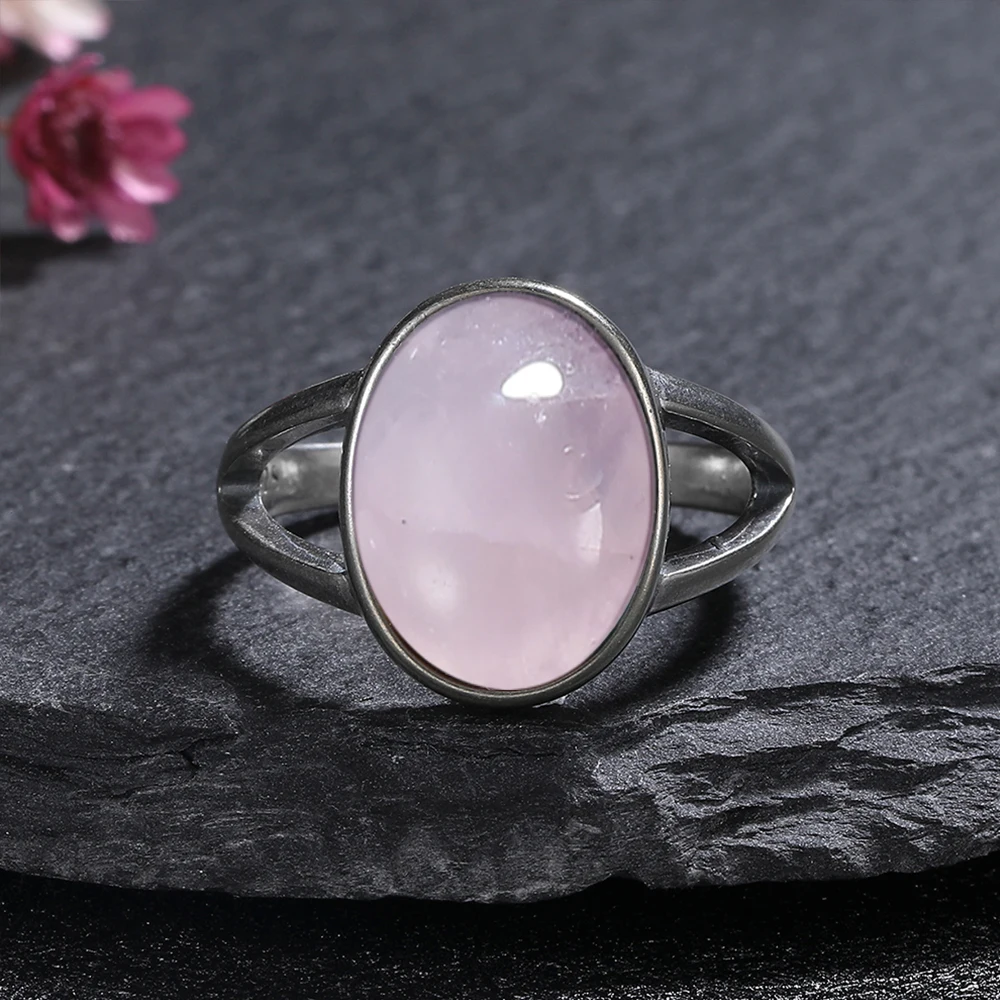 S925 خواتم فضة كبيرة 10*14 ملل - مراجعة Turquoise Stone Ring وسعره