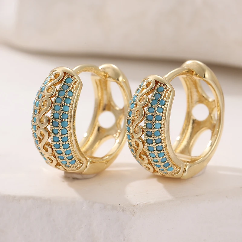 أقراط من الفيروز الاصطناعي الأ - مراجعة Turquoise Stone Ring وسعره